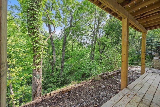 48 Glenmore Ave, West View, PA 15229 - view of yard featuring a deck