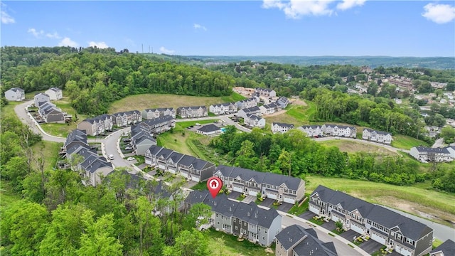 436 Greenwood Dr, North Strabane, PA 15317 - aerial perspective of suburban area