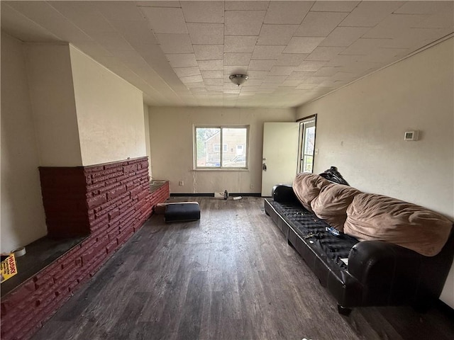 433 Hammond St, Sheraden, PA 15204 - living area with wood finished floors