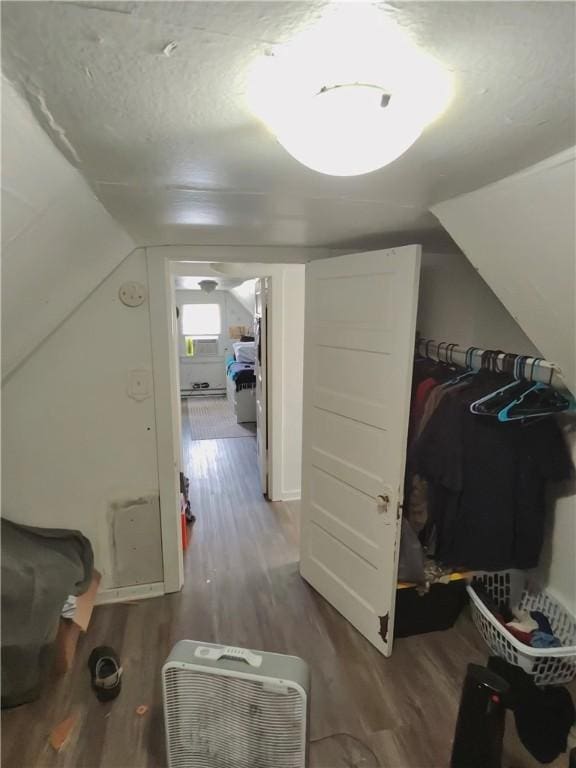 1131 13th St, Mckees Rocks, PA 15136 - additional living space featuring wood finished floors and lofted ceiling