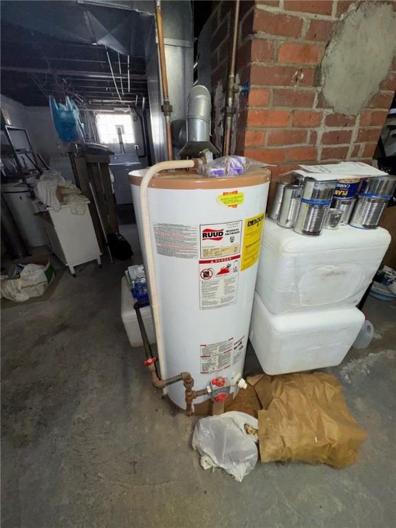 2709 Leland St, Perry Hilltop, PA 15214 - utilities with water heater