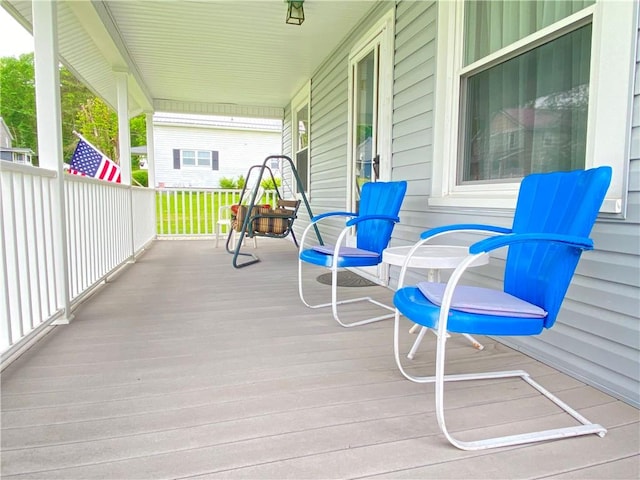 3 Kilbourne Rd, West Salem Twp, PA 16125 - view of wooden porch
