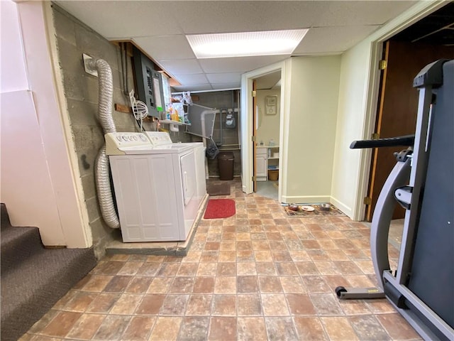 3 Kilbourne Rd, West Salem Twp, PA 16125 - laundry room with washing machine and clothes dryer