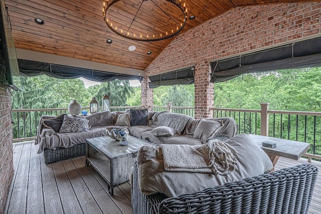 102 Maple Gln, Peters Twp, PA 15367 - deck with outdoor lounge area