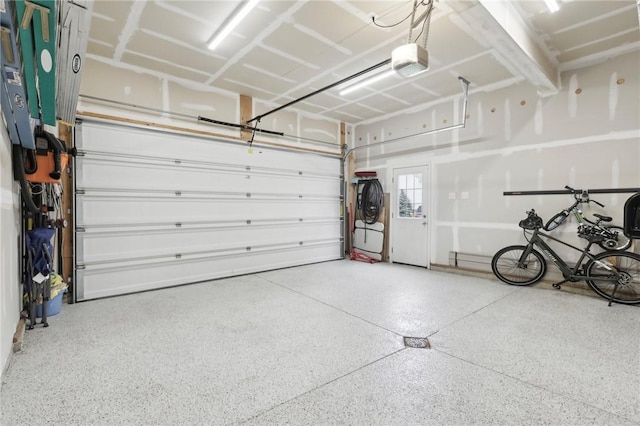 215 Old Hickory Rd, Jackson Twp But, PA 16063 - garage featuring a garage door opener