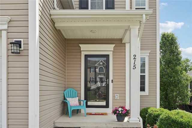 215 Old Hickory Rd, Jackson Twp But, PA 16063 - entrance to property featuring a porch