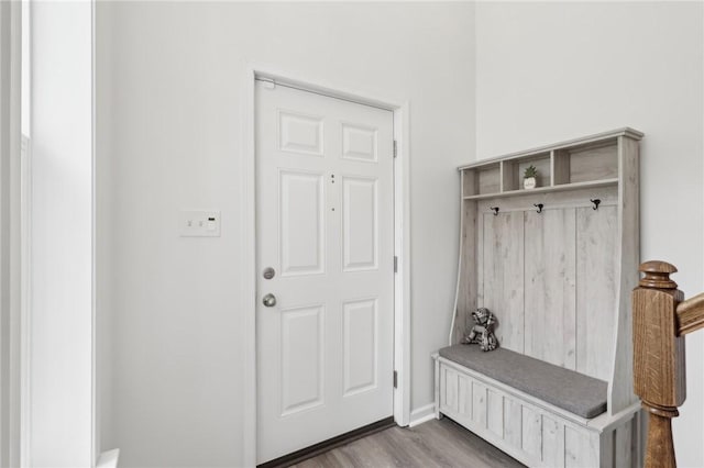 215 Old Hickory Rd, Jackson Twp But, PA 16063 - mudroom with wood finished floors