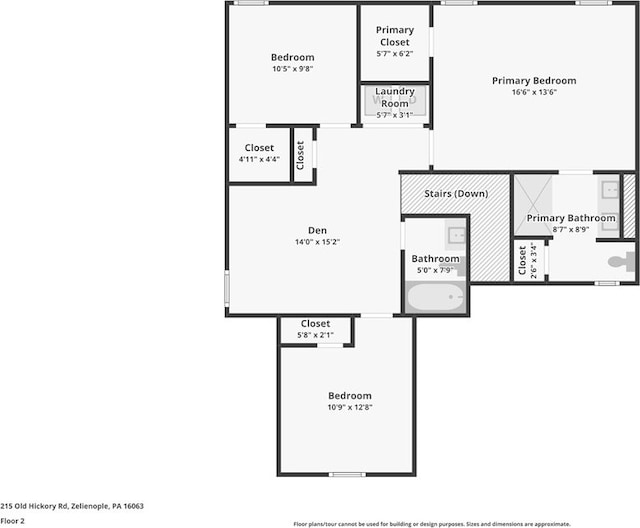 215 Old Hickory Rd, Jackson Twp But, PA 16063 - home floor plan