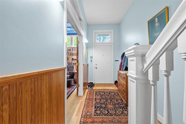 534 Trenton Ave, Regent Square, PA 15221 - entryway with light wood-style floors