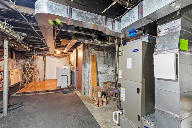 534 Trenton Ave, Regent Square, PA 15221 - unfinished basement with washer / clothes dryer