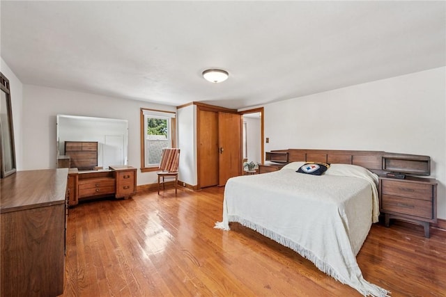 1068 Lakeview Dr, Unity Twp, PA 15650 - bedroom with wood finished floors
