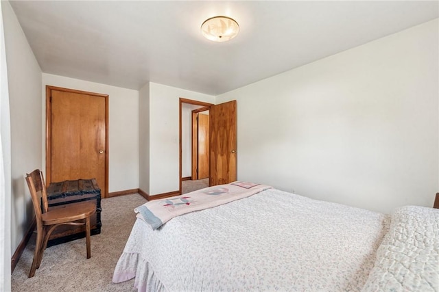 1068 Lakeview Dr, Unity Twp, PA 15650 - bedroom featuring light colored carpet and baseboards