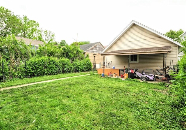 222 Orchard Ave, Canonsburg, PA 15317 - rear view of house with a lawn