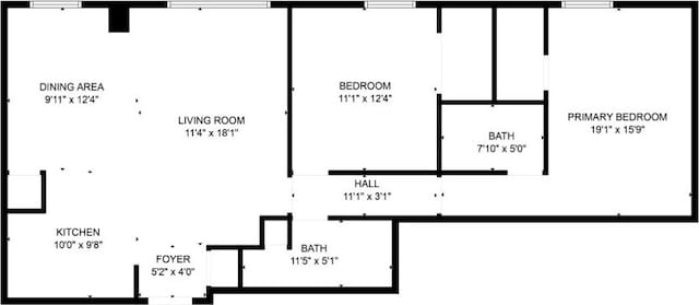 5 Bayard Rd Unit 913, Shadyside, PA 15213 - floor plan / room layout