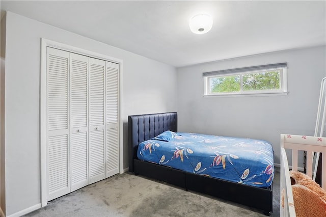 5849 Wilson Dr, Bethel Park, PA 15102 - carpeted bedroom with a closet and baseboards