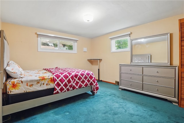 5849 Wilson Dr, Bethel Park, PA 15102 - carpeted bedroom featuring baseboards