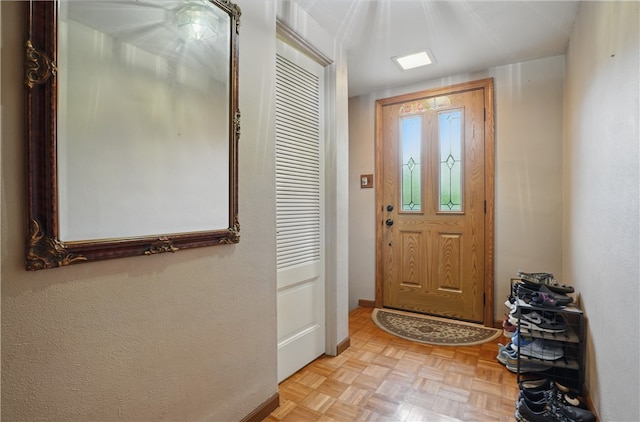 5849 Wilson Dr, Bethel Park, PA 15102 - foyer entrance featuring baseboards