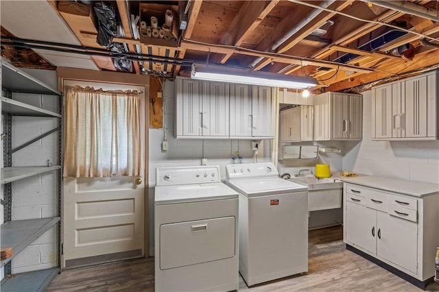 187 Friar Ln, Peters Twp, PA 15317 - washroom featuring separate washer and dryer and wood finished floors