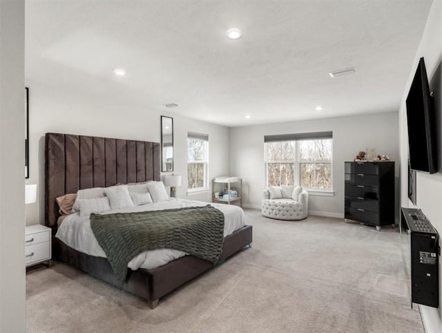 127 Red Horse Dr, Buffalo Twp, PA 16055 - bedroom with carpet, recessed lighting, and baseboards