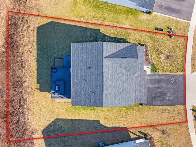 127 Red Horse Dr, Buffalo Twp, PA 16055 - aerial view of property and surrounding area with property boundaries highlighted