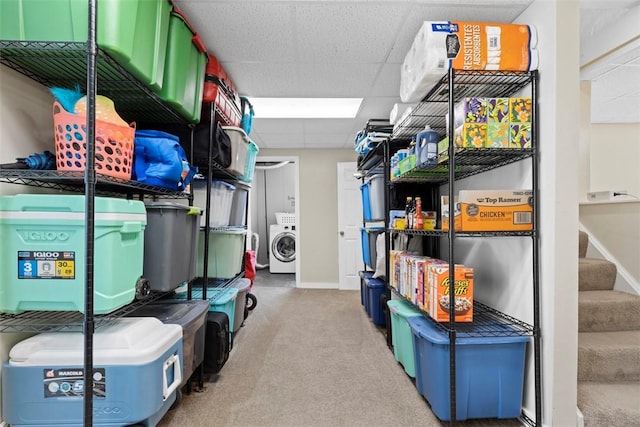 3050 S Park Rd, Bethel Park, PA 15102 - storage area with washer / dryer