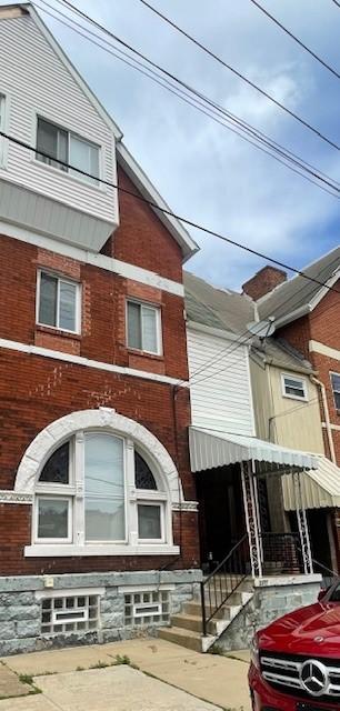 2317 Sidney St, South Side, PA 15203 - view of front of property with brick siding