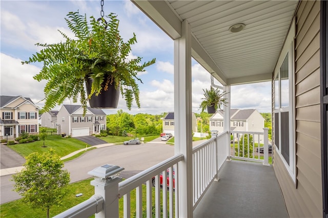 1641 Holly Hill Dr, Bethel Park, PA 15102 - covered porch with a residential view