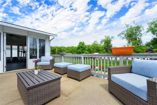 415 Governor Dr, Shaler, PA 15101 - view of patio featuring outdoor lounge area