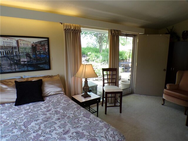 1235 Old Concord Rd, Monroeville, PA 15146 - bedroom featuring access to outside and carpet