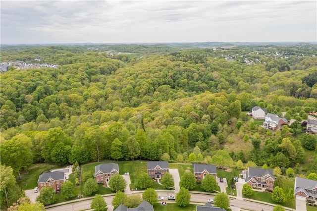 97 Clover Ln, Pine Twp Nal, PA 15044 - aerial view of residential area with a forest