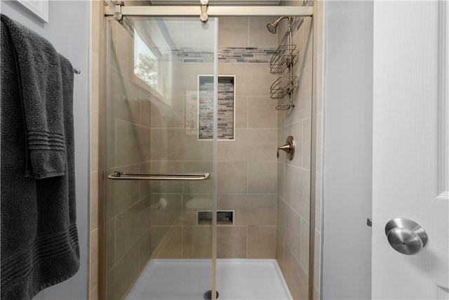 97 Clover Ln, Pine Twp Nal, PA 15044 - bathroom with a shower stall
