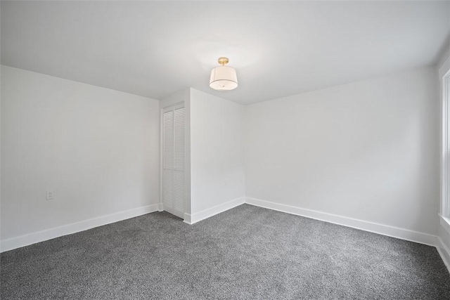 230 Linnview Ave, Carrick, PA 15210 - additional living space featuring dark carpet and baseboards