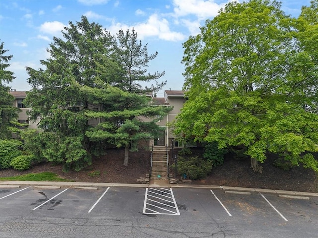 27623 Evergreen Run, North Fayette, PA 15126 - view of property with stairs and uncovered parking
