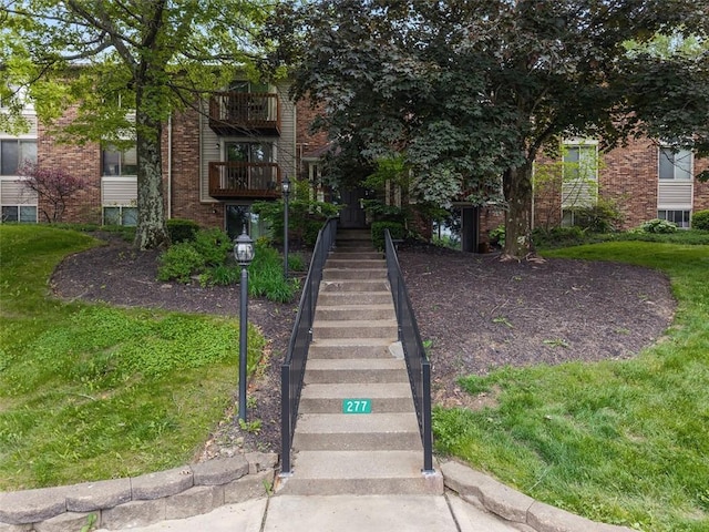 27711 Evergreen Run, North Fayette, PA 15126 - view of home's community with stairway