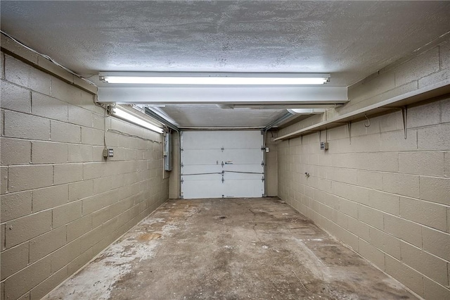 62 Spring St, Etna, PA 15223 - garage with concrete block wall