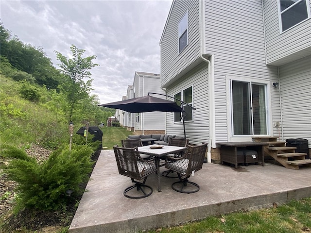 173 Rylie Dr, Lehigh Twp, PA 16037 - view of patio / terrace with outdoor lounge area