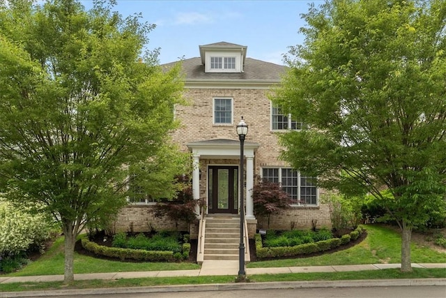 1690 Shelburne Ln, Squirrel Hill, PA 15217 - colonial home with brick siding