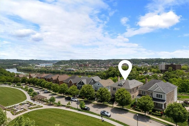 1690 Shelburne Ln, Squirrel Hill, PA 15217 - aerial perspective of suburban area