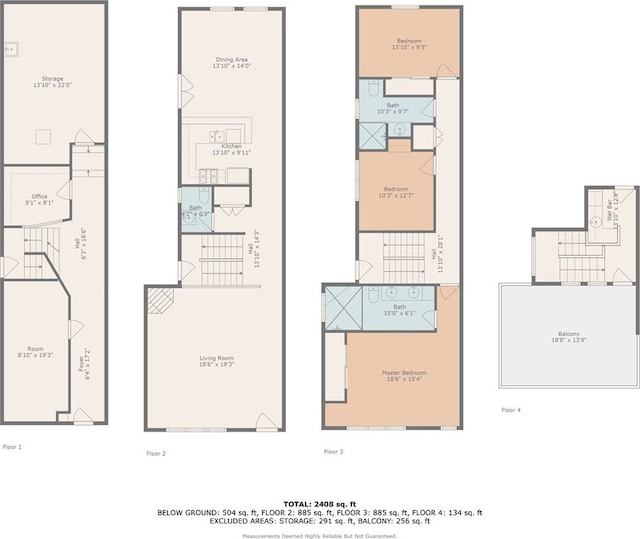 204 Bailey Ave, Mt Washington, PA 15211 - floor plan / room layout