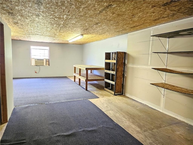 114 Leonard Rd, Washington Twp But, PA 16040 - below grade area featuring wood finished floors