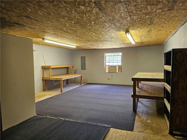 114 Leonard Rd, Washington Twp But, PA 16040 - below grade area featuring electric panel