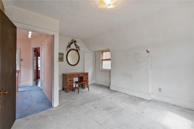 1318 Princess Ave, Beechview, PA 15216 - empty room with vaulted ceiling and light carpet