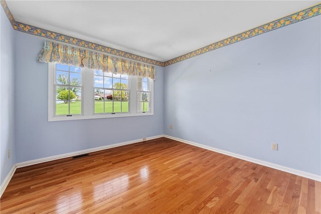 16 Mcbride Rd, North Strabane, PA 15317 - unfurnished room with baseboards and wood finished floors