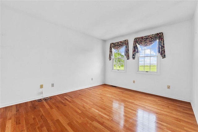 16 Mcbride Rd, North Strabane, PA 15317 - empty room with light wood-type flooring and baseboards