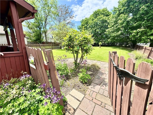 509 N Mercer St, New Castle/1St, PA 16101 - view of yard featuring a patio area