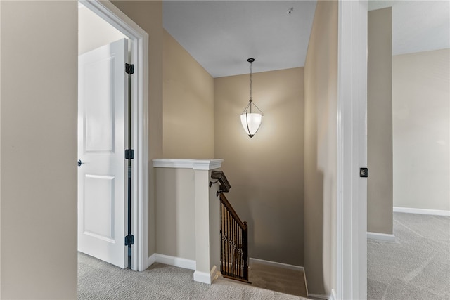 876 Beacon Ln, Mccandless, PA 15237 - stairs with carpet flooring and baseboards