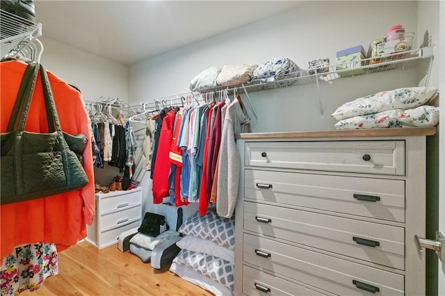 153 Olivia Dr, Center Twp Bea, PA 15061 - walk in closet featuring wood finished floors