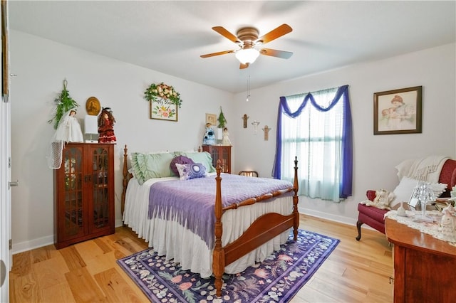 153 Olivia Dr, Center Twp Bea, PA 15061 - bedroom featuring light wood finished floors and a ceiling fan