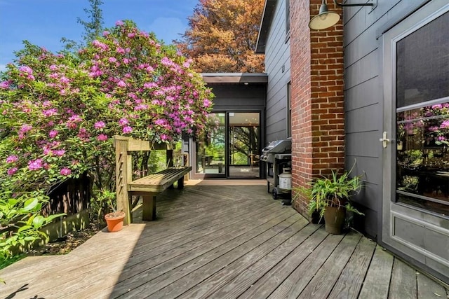 439 Pleasant Hill Rd, Allegheny Twp Wml, PA 15656 - wooden terrace featuring grilling area