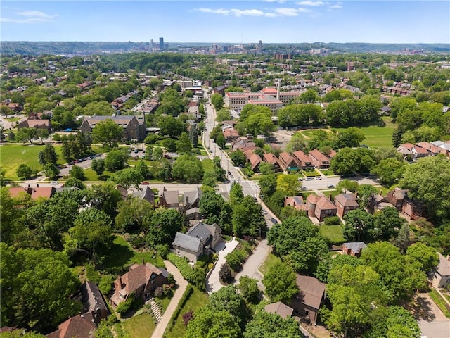 155 Westland Dr, Squirrel Hill, PA 15217 - drone / aerial view of a tree filled landscape